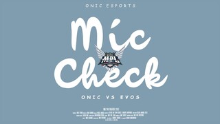 AKU RAMAL KITA KETEMU DI PLAYOFF - THE ULTIMATE MIC CHECK ONIC VS EVOS MPL ID S8 WEEK 3