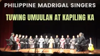 Tuwing Umuulan At Kapiliing Ka | PHILIPPINE MADRIGAL SINGERS