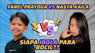 Farel Prayoga vs Nasya Kaila Najifah: Siapa Lebih Banyak Pendukungnya?! | MRI PanSos Kap #short