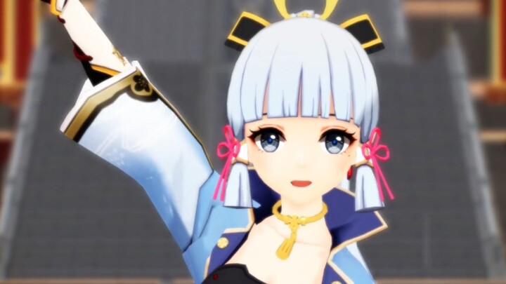 [Genshin Impact /MMD] Inazuma, segera datang! Lagu Cinta Bunga Persik Kamisato Ayaka