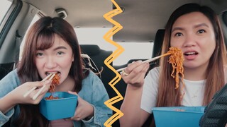 SUPER DUPER MEGA SPICY NOODLE CHALLENGE! | Ralphe Austria