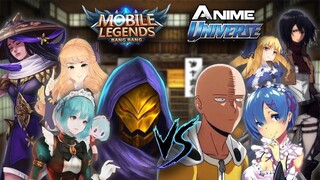 Mobile Legends Heroes Vs Anime Character | MLBB VS ANIME |-