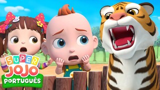 Um Dia no Zoológico 🐯 | 🦒 Canal do Jojozinho - Super JoJo Português