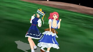 【東方mmd】小野塚小町＆四季映姫・ヤマザナドゥでtwinkle days