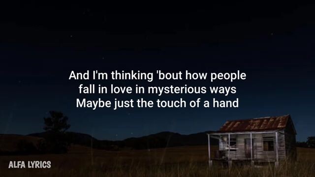 Thinking Out Loud by Ed Sheeran