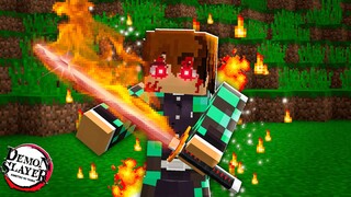 Como Virei o Melhor Demon Slayer no Minecraft