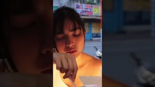 JANE DE LEON FOODTRIP IN MARIKINA sobrang sarap daw #janedeleon #jane #shorts #darna #janenella