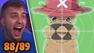 CHOPPER GOES OFF!!! One Piece Episode 88/89 REACTION + REVIEW