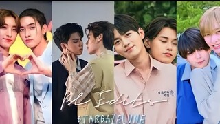 TikTok Bl Edits pt 4💕#bldrama #cherrymagic #loveintheair #cutiepie #kinnporsche #betweenus #notme