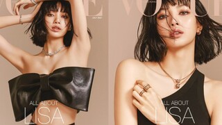 The real queen of magazines! LISA is the cover star of Hong Kong Vogue July