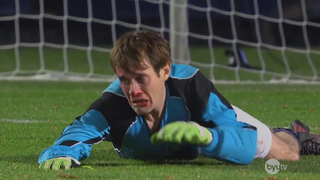 ล้อเลียนผู้รักษาประตูที่เก่งที่สุดในโลก Scott Sterling หน้ากำแพง (พากย์นรก)