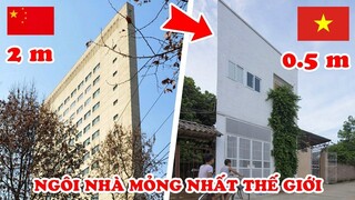 15 Ngôi Nhà Mỏng Nhất Thế Giới - Việt Nam Khiến Thế Giới Khâm Phục