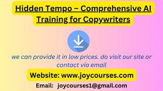 Hidden Tempo – Comprehensive AI Training for Copywriters