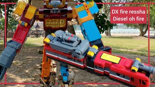 DX fire ressha ไฟเออร์ เรชช่า ressha sentai toqger