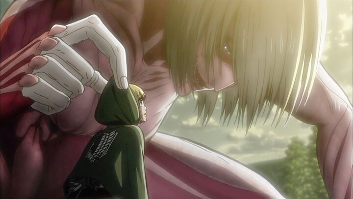 Anime|Attack On Titan|Annie Leonhart&Armin Arlert