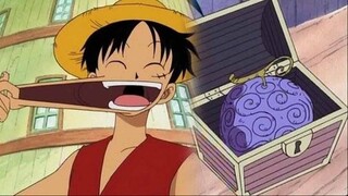 Cơ duyên có được trái ác quỷ Gomu Gomu của Luffy