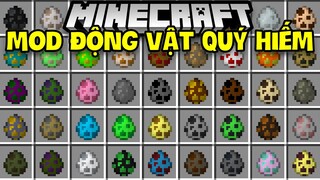 MINECRAFT MOD ĐỘNG VẬT ĐƯỢC THÊM VÀO MINECRAFT CỰC QUÝ HIẾM MÀ BẠN NÊN BIẾT!!*MINECRAFT MOD HAY NHẤT