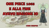 ONE PIECE 1065 : L'ANTICO REGNO E' IL NUOVO REGNO | CAPITOLO 1065 ANALISI E TEORIA