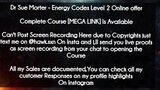 Dr Sue Morter course  - Energy Codes Level 2 Online offer Course download