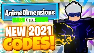 *2021* ANIME DIMENSIONS CODES! *FREE GEMS* UPDATE! ROBLOX ANIME DIMENSIONS