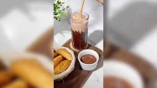 Bánh mì chấm cacao