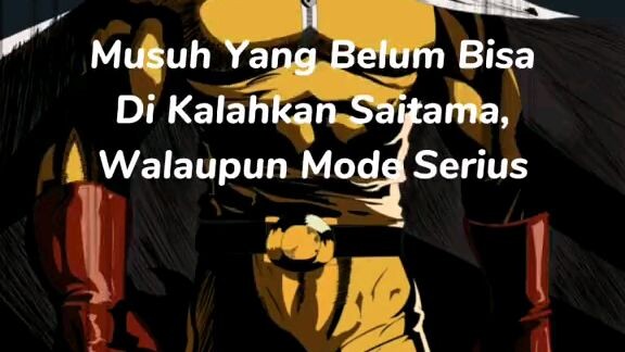 musuh saitama gk ada demek😂😂