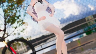 [4K/ Honkai Impact 3] Pure white semi-transparent dress ღ Big Duck - Queendom