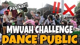 Mwuah Dance Challenge in Public (DC ini Milik Dapalarangbajalan Tiktok Viral)