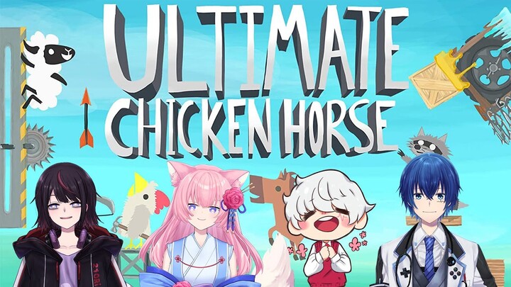 Ultimate Chicken Horse : HAJITABI Vtuber ปะทะ Aito LH
