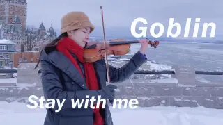 [Music]Playing <Round and Round> & <Stay with Me> in Quebec|<Goblin>