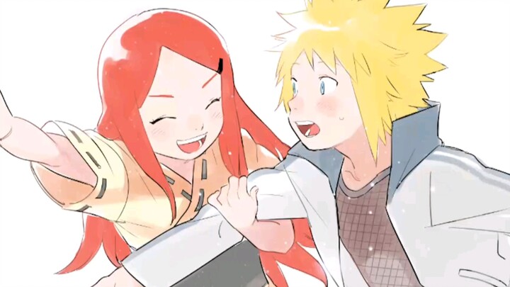 [ Naruto ] Momen manis Minato dan Kushina!
