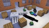 Monster Academy: BACKROOMS - Minecraft animation