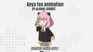 Anya fan animation by @jubah_animasi