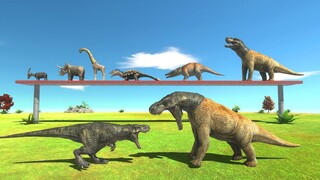 T-Rex vs Herbivore Mutants - Animal Revolt Battle Simulator