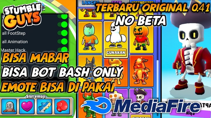 Update!! STUMBLE GUYS MOD versi 0.41 ORI TERBARU 2022 | Pilih Map Tanpa Ketik & Emote Bisa di Pakai