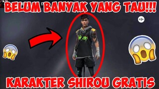 CARA MENDAPATKAN KARAKTER SHIROU FREE FIRE GRATIS TERBARU 2021 - GARENA FREE FIRE