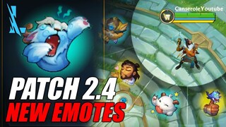 Wild Rift - Patch 2.4 NEW EMOTES