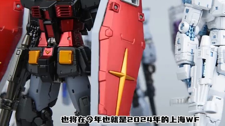 Người mẫu nổi tiếng trên Internet Bandai RG RX78-2 2.0 Nguyên bản phun sơn Gundum Takumi + mạ điện O