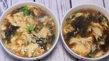 [Ẩm thực] Nấu canh trứng rong biển khô, dạy bạn bí quyết nấu ngon nhất