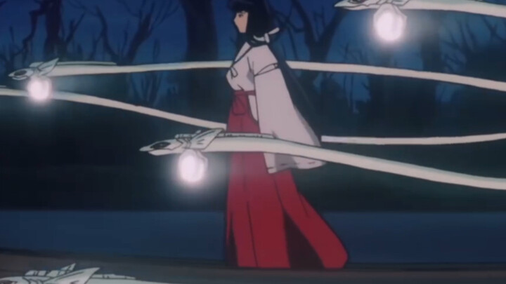 [InuYasha] Đôi mắt của Kikyo luôn đầy u sầu, nhưng cuối cùng cô ấy bước đi với một nụ cười