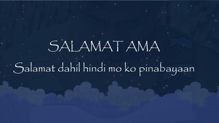 J-king Salamat Ama (Official lyrics video)