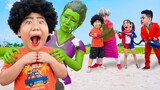 SheHulk Save Baby Miss T ( TITus ) Escape Nick Joker & Tani Quinn | Scary Teacher 3D in real life