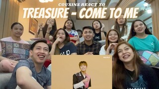 COUSINS REACT TO TREASURE(트레저) - 들어와 (COME TO ME) MUPLY ver.