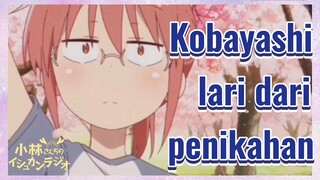 Kobayashi lari dari penikahan