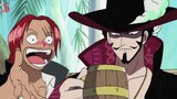 One Piece: Yang satu penuh gairah dan yang lainnya dingin. Ilmu pedang berambut merah benar-benar le