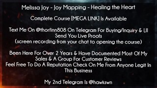 Melissa Joy Course Joy Mapping - Healing the Heart download