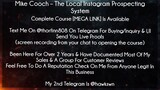 Mike Cooch Course The Local Instagram Prospecting System download