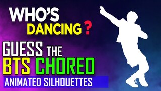 [KPOP GAME] CAN YOU GUESS THE BTS CHOREOGRAPHY  [ANIMATED SILHOUETTES]