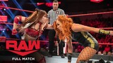 FULL MATCH — Becky Lynch vs. Kairi Sane: Raw, Jan. 20, 2020