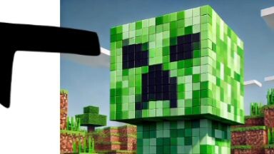 ada creeper dibawah meja?!